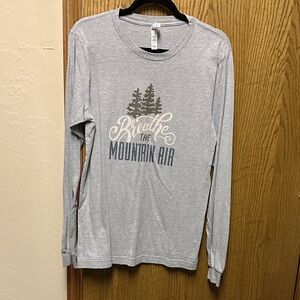 Bella Canvas Heather Gray Crewneck Tee